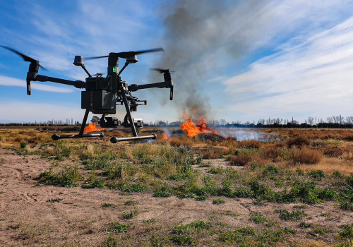Fighting Fire with Flight: Drones in Wildfire Response